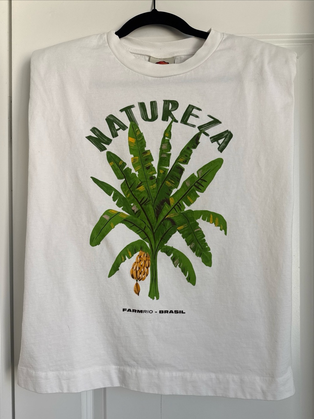 Farm Rio White "Natureza" Graphic Muscle Tee - Picture 2 of 7
